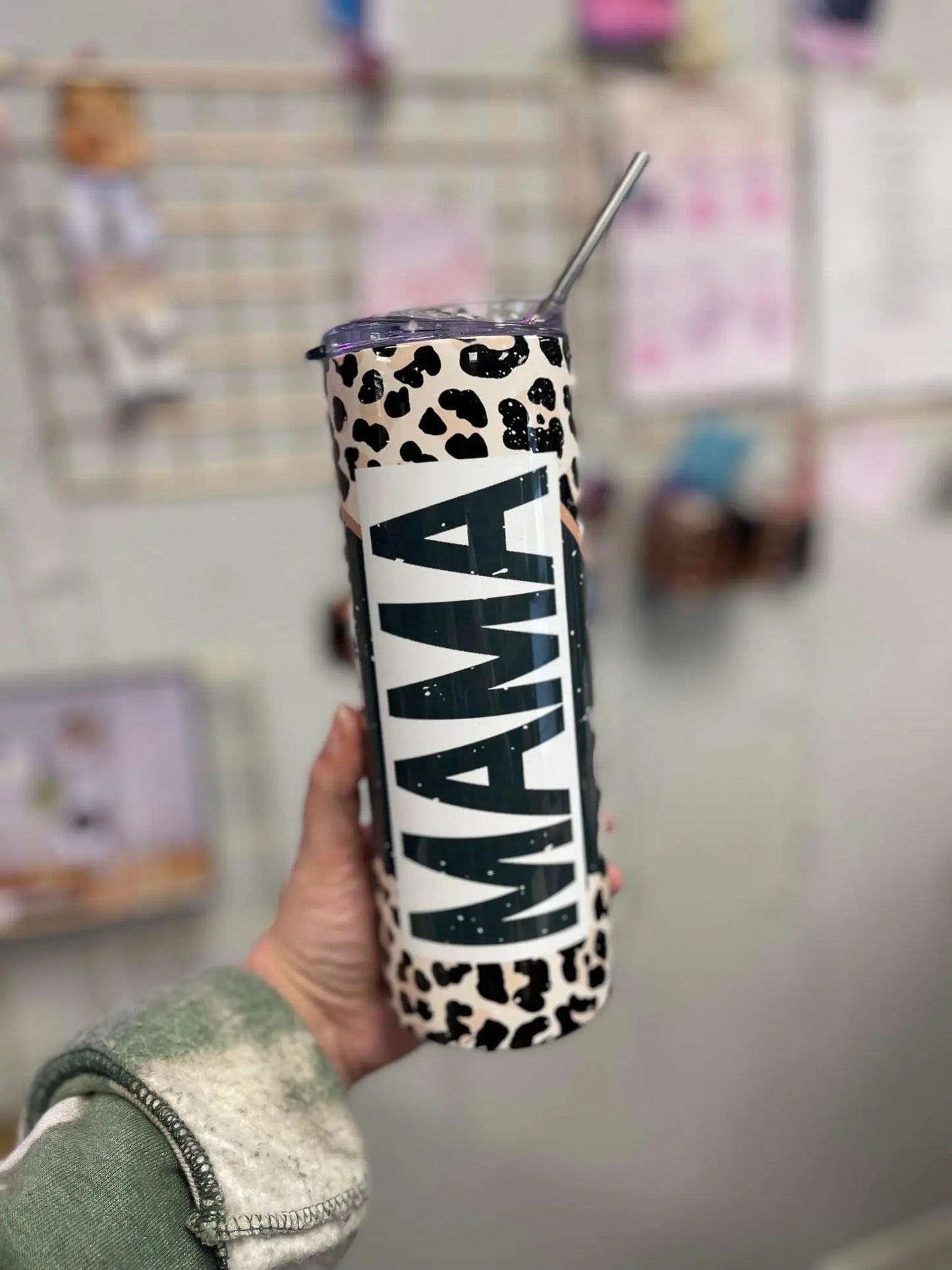 Leopard Mama Tumbler