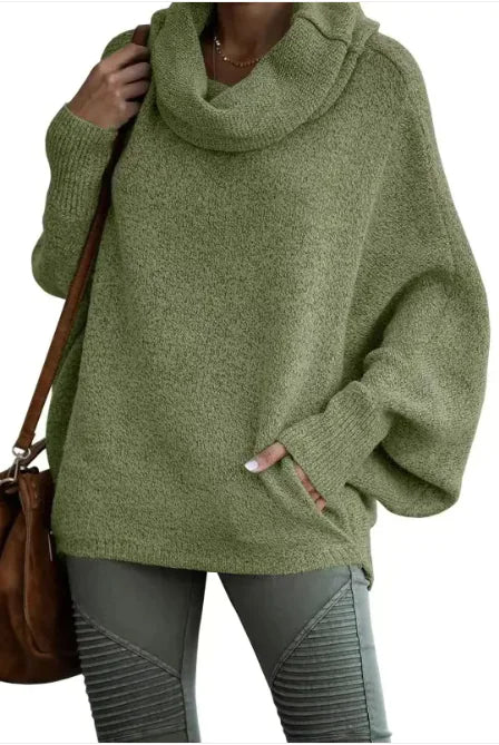 Lantern Loose Long Sleeve Casual Sweater