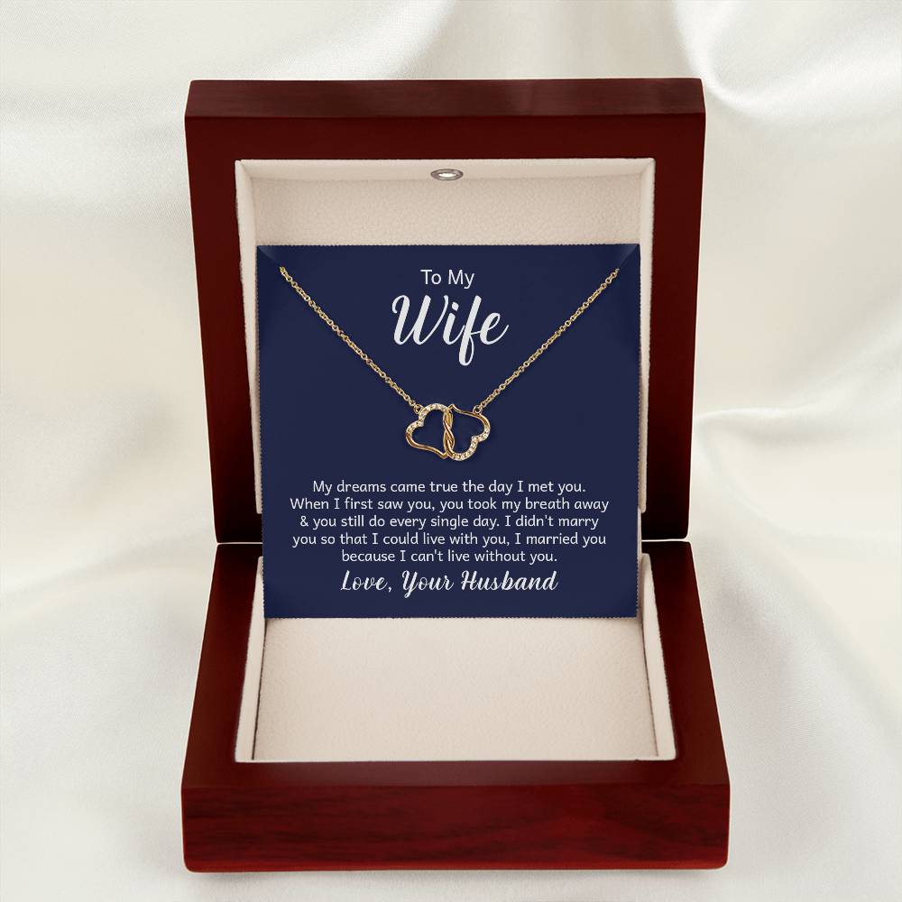 Everlasting Love Necklace - For Wife From Husband