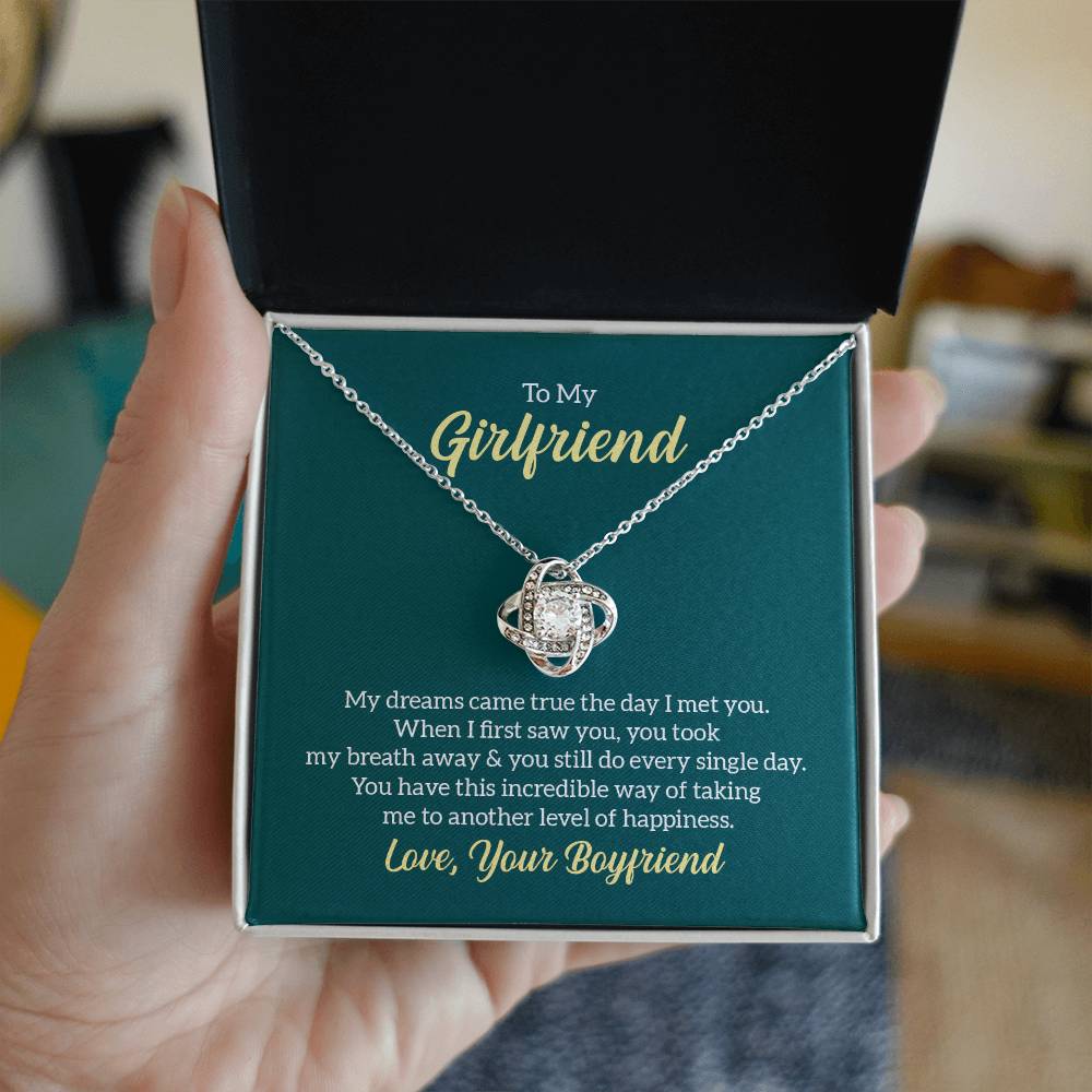 Love Knot Necklace - For Girlfriend