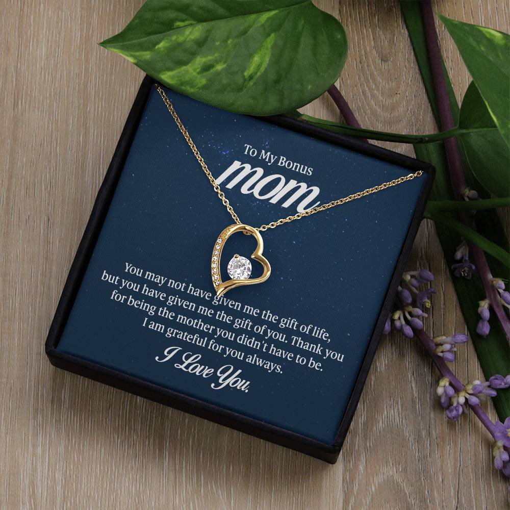 Forever Love Necklace - To My Bonus Mom