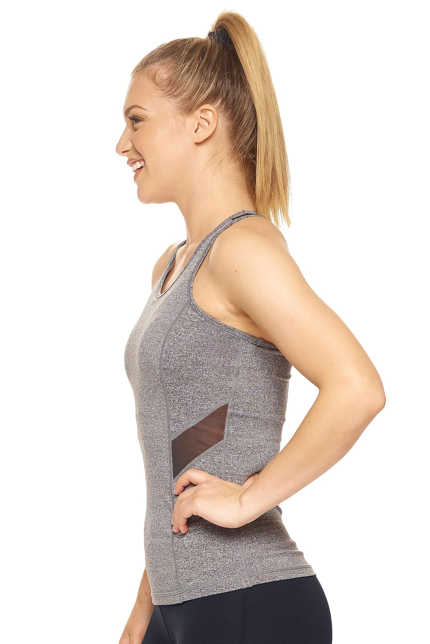 Women's Airstretch™ Mesh Panel Racerback Tank